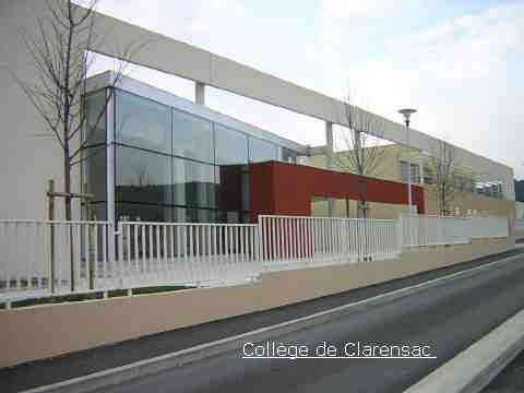 Collège Nelson Mandela à Clarensac
